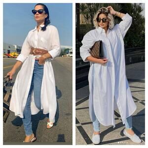Vici Crisp White Button Down Shirt